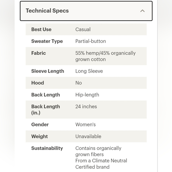 REI pullover hemp cotton natural M - Picture 13 of 14